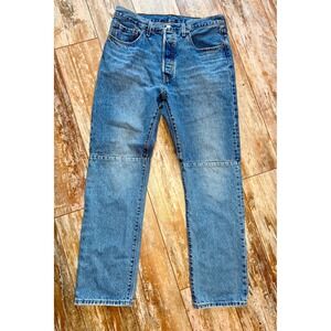 Levis 501 150th Anniversary Jeans Mens 31x30 Blue Button Fly 2023 Straight